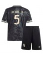 Juventus Manuel Locatelli #5 Replika Tredje Kläder Barn 2025-26 Kortärmad (+ byxor)